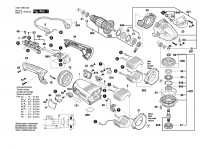Bosch 3 601 H91 C62 GWS 22-230 LVI Angle Grinder 230 V / GB Spare Parts GWS22-230LVI
